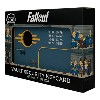 Fallout Vault Security Keycard Replica