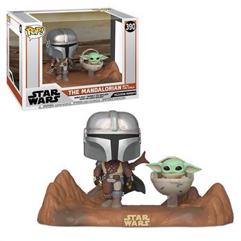 POP Deluxe: Mandalorian - The Mandalorian w/Child