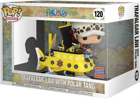 POP! One Piece: Trafalgar Law & Polar Tang Wcon