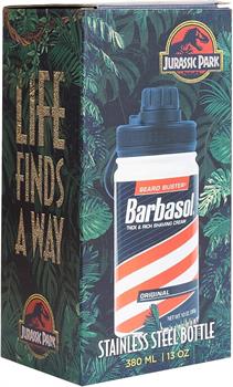 Jurassic Park Metallic Barbasol Water Bottle