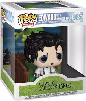 POP: Edward Scissorhands: Edward With Dino Shrub