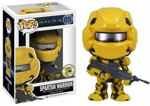 POP: Halo 4: Spartan Warrior 05 (Yellow) SDCC 2013