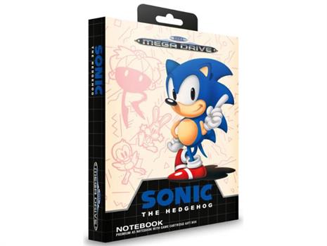 Sonic Premium A5 Notebook w/ Cartridge Gift Box