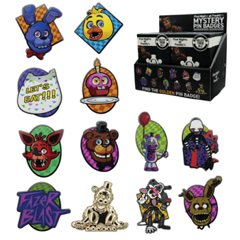 Five Nights at Freddy's Mystery Pin Badges