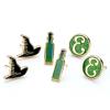 Wicked Hat, Potion and E Logo Stud Earring Set